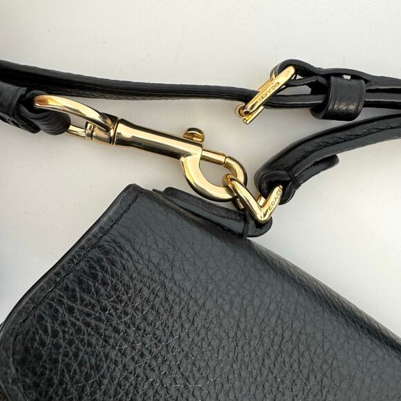 Coach Pepper Satchel In Signature Canvas Leather Crossbody Handbag Satchel C7226 - Picture 10 of 14